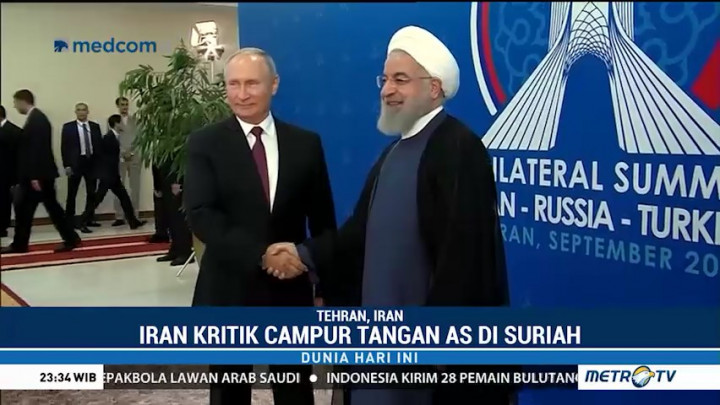 Pemimpin Iran, Turki dan Rusia Gelar Pertemuan Bahas Suriah