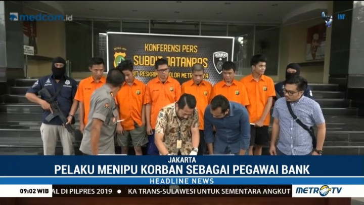 Polda Metro Jaya Tangkap Pembobol Kartu Kredit