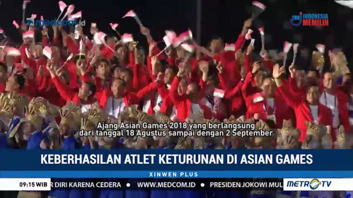 Keberhasilan Para Atlet Keturunan di Asian Games 2018