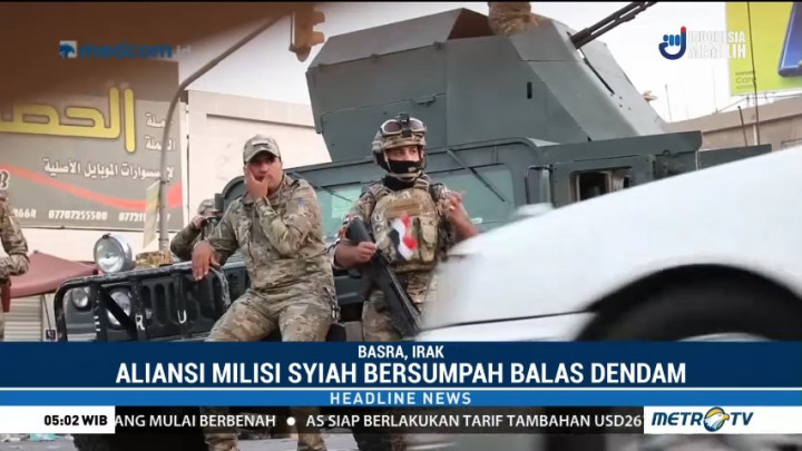 Pasukan Keamanan Irak Buat Pos Pemeriksaan