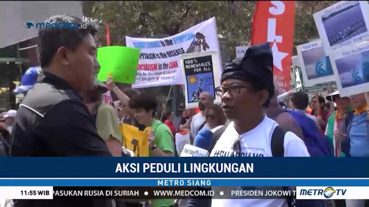 Aktivis Indonesia Ikuti Aksi Peduli Lingkungan di San Fransisco