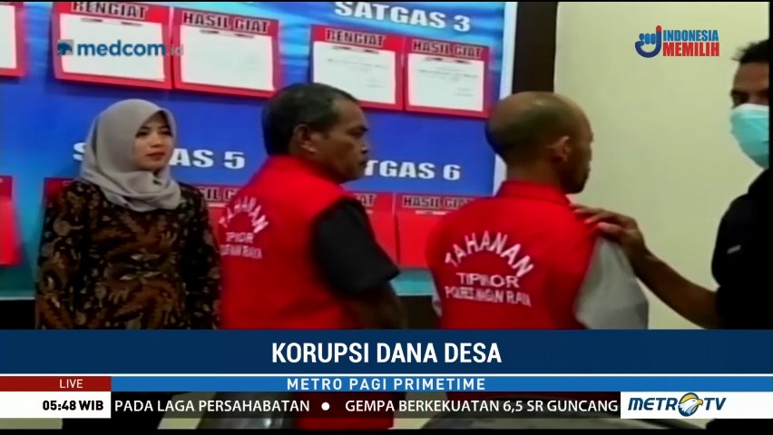 Dua Mantan Kades di Nagan Raya Ditetapkan Tersangka Korupsi Dana Desa