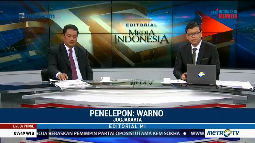 Bedah Editorial MI: Pemilu Bersahabat Berebut Milenial