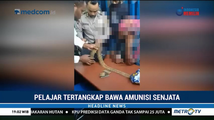 Pelajar di Papua Tertangkap Bawa Amunisi Senjata