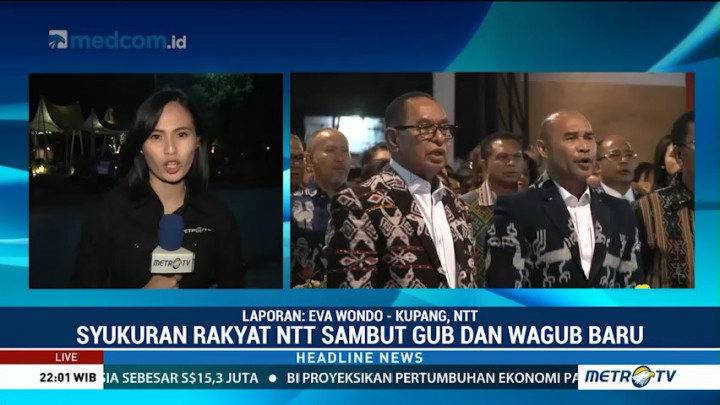 Sambut Pemimpin Baru, NTT Gelar Syukuran Rakyat