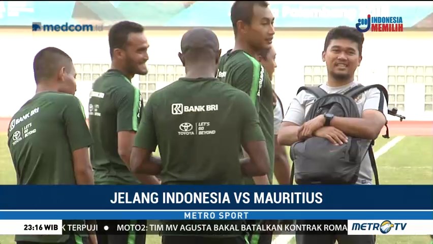 Lawan Mauritius, Timnas Waspadai Duel Udara