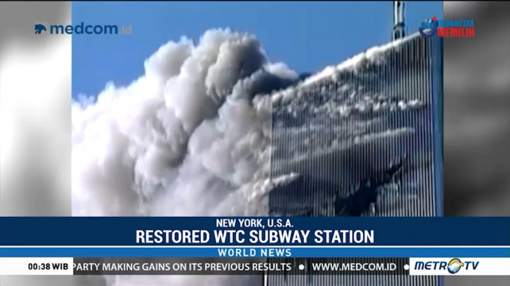 Restored WTC Subway Station Symbolizes New York's Resilience