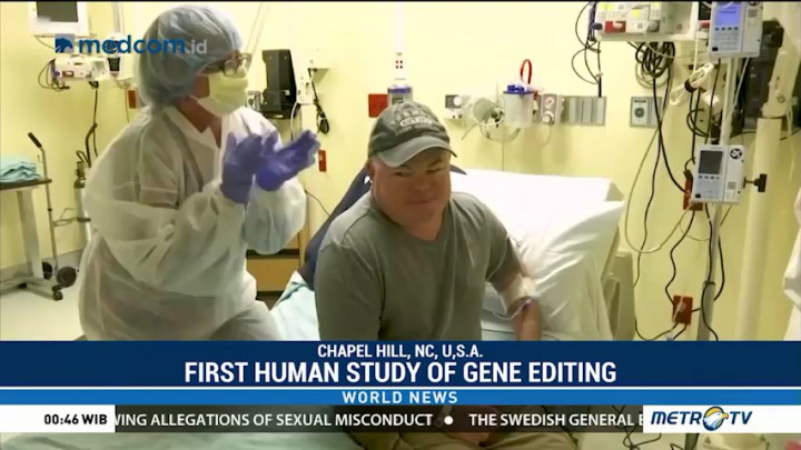 First Human Study of Gene Editing Shows Promise