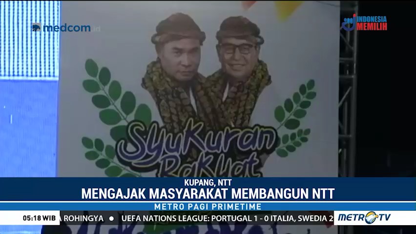 Kemeriahan Pesta Rakyat NTT Sambut Gubernur dan Wagub Baru
