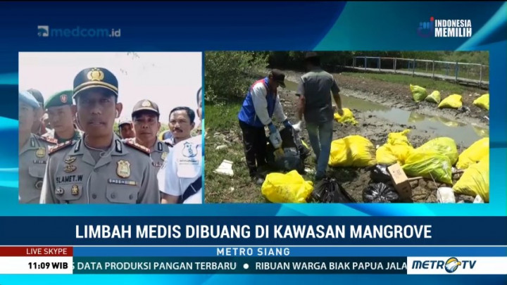 Polisi Selidiki Sumber Limbah Medis di Kawasan Mangrove Karawang