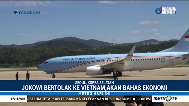 Jokowi Bertolak ke Vietnam