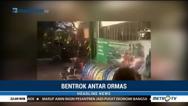 Dua Ormas di Ciledug Terlibat Bentrokan