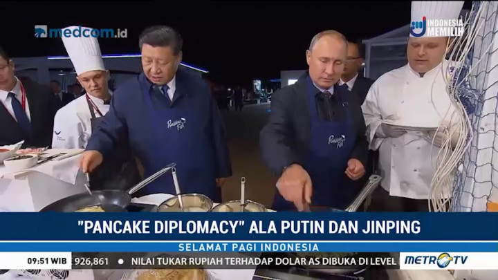 'Pancake Diplomacy' ala Putin dan Xi Jinping