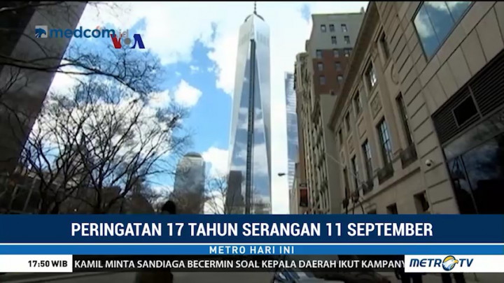 Warga Amerika Peringati 17 Tahun Serangan 11 September