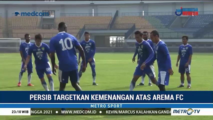 Persib Targetkan Kemenangan atas Arema FC