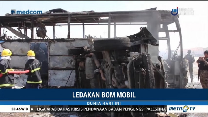 Ledakan Bom Mobil di Irak Menewaskan Enam Orang