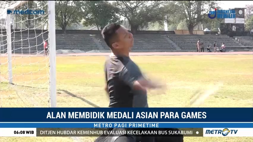 Alan Sastra Ginting Bidik Medali Asian Para Games 2018