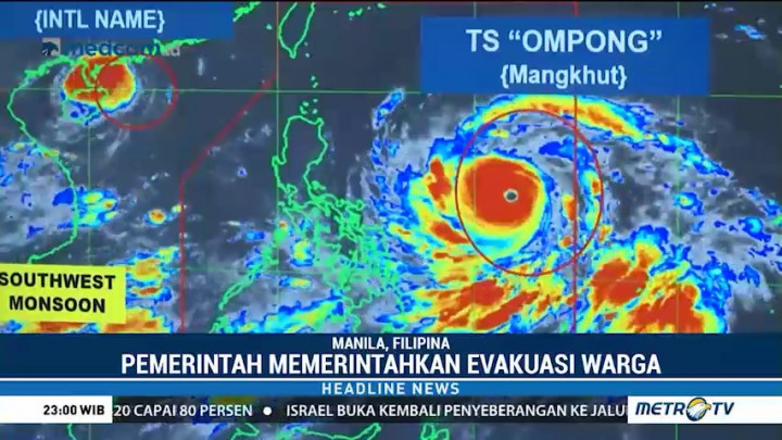 Topan Terkuat Tahun Ini akan Terjang Filipina