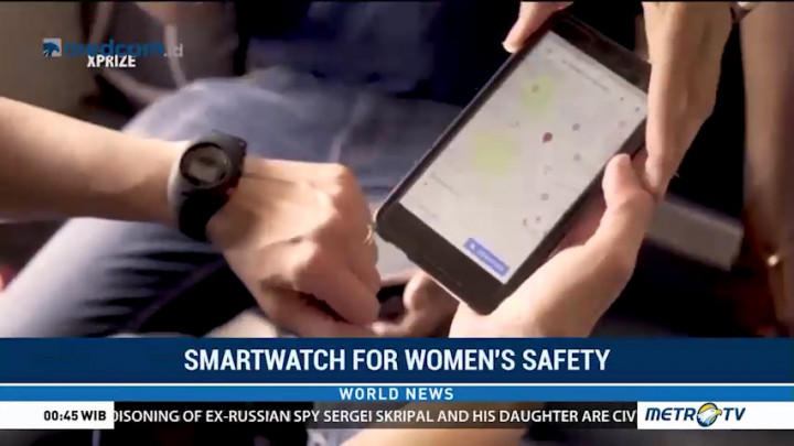Smartwatch for Women's Safety
