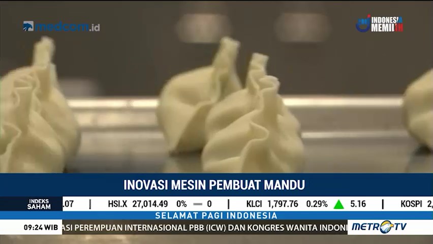 Inovasi Mesin Otomatis Pembuat Mandu