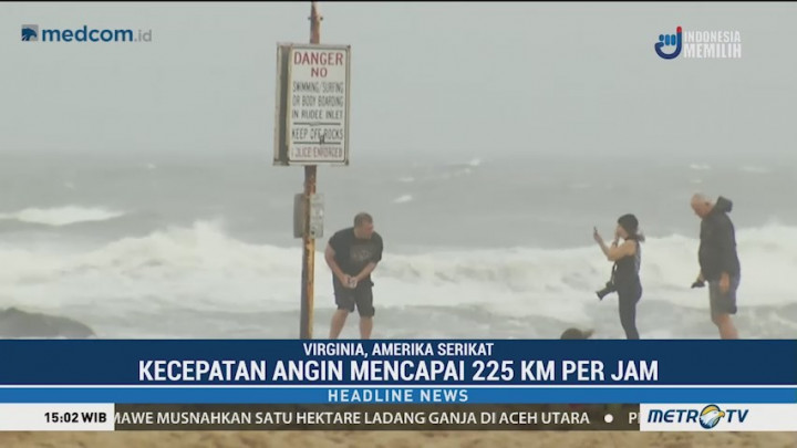 Badai Florence Terjang Amerika