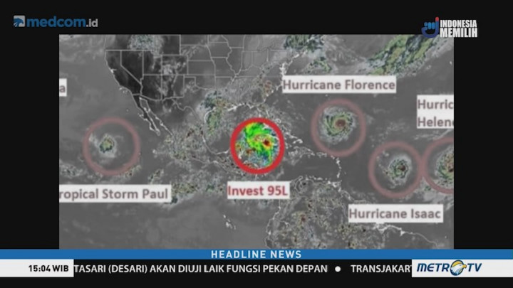 9 Badai di Dunia Bergerak Bersamaan