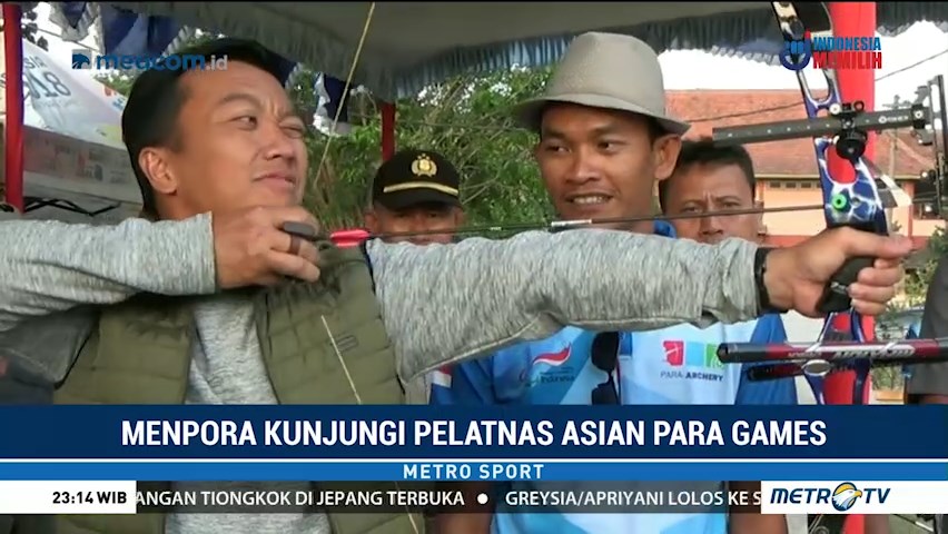 Menpora Tinjau Langsung Pelatnas Panahan dan Boling