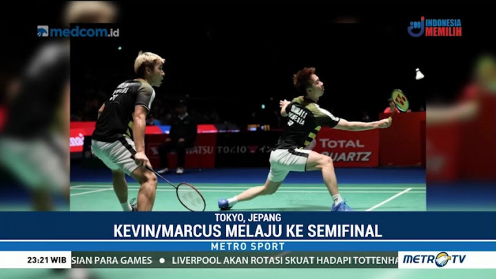 Kevin/Marcus dan Greysia/Apriyani Lolos ke Perempat Final Jepang Terbuka 2018
