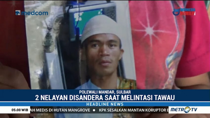 Dua Nelayan Asal Sulbar Disandera Abu Sayyaf