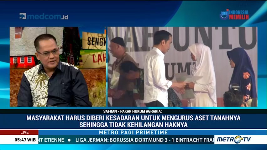 Waspada Penyerobot Tanah