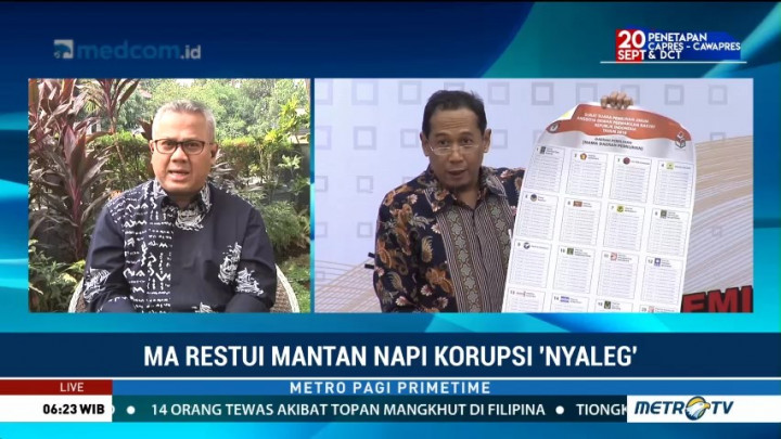 MA Restui Mantan Napi Korupsi <i>Nyaleg</i> (1)