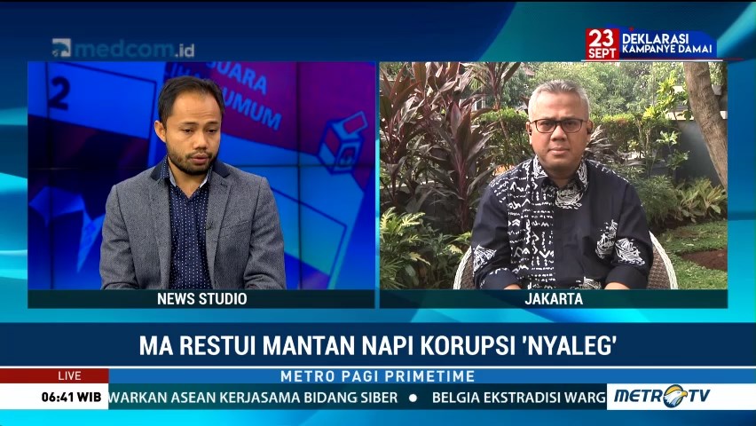 MA Restui Mantan Napi Korupsi <i>Nyaleg</i> (2)