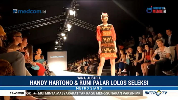 Karya Desainer Indonesia Tampil di Vienna Fashion Week 2018