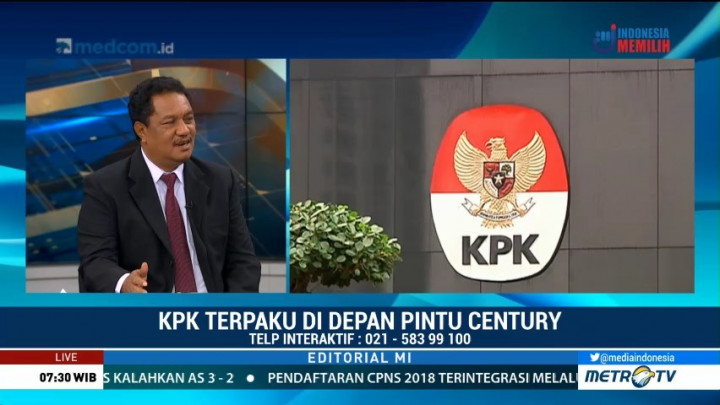 Bedah Editorial MI: KPK Terpaku di Depan Pintu Century