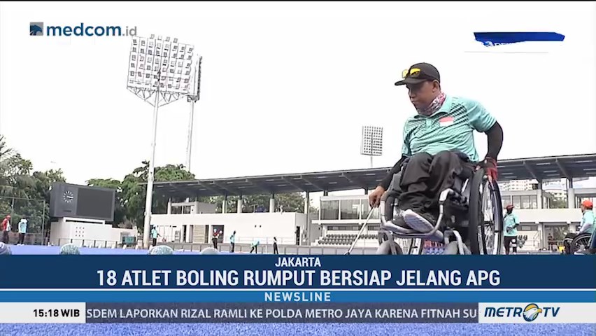 Atlet Boling Rumput Siap Hadapi Asian Para Games 2018