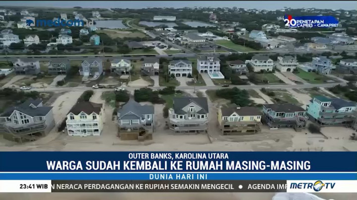 Outer Banks Selamat dari Badai Florence
