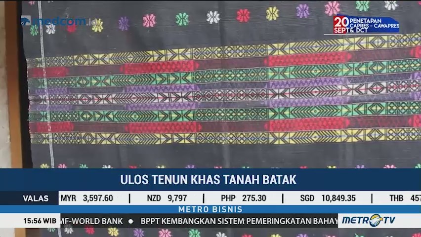 Ulos Tenun Khas Tanah Batak