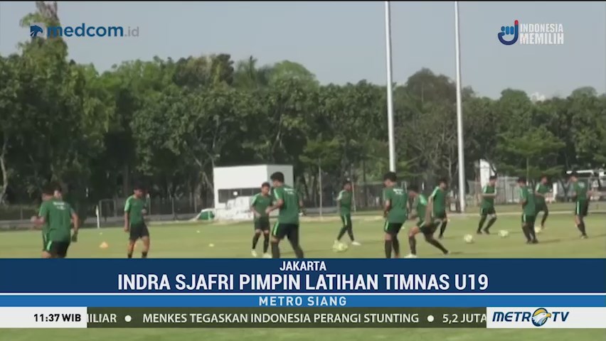 Timnas U-19 Jalani Pemusatan Latihan di Jakarta