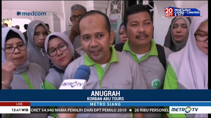 Sidang Perdana Kasus Abu Tours Dihadiri Ratusan Korban