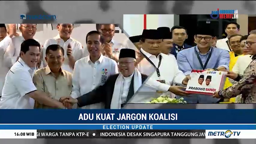 Adu Kuat Jargon di Pilpres 2019