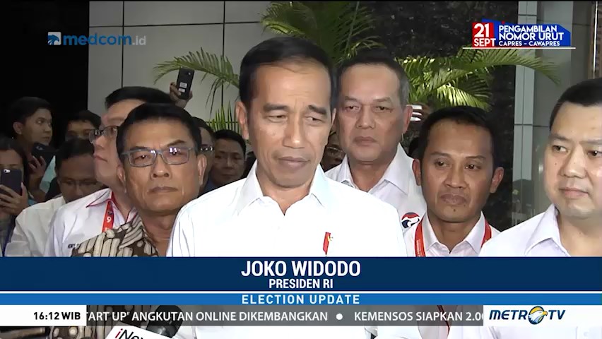 Jokowi Tantang Prabowo-Sandi Beradu Ide & Gagasan