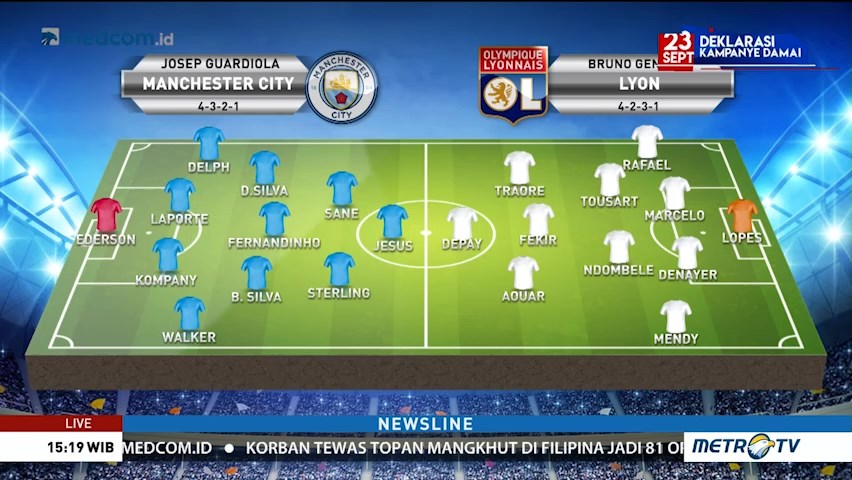 Man City Berburu <i>Start</i> Sempurna Tanpa Aguero