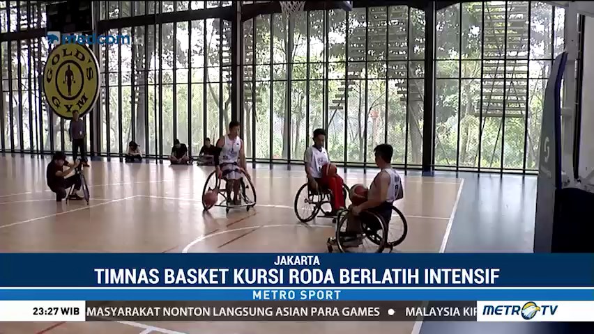 Kursi Roda Tim Basket RI Tak Layak untuk Tanding