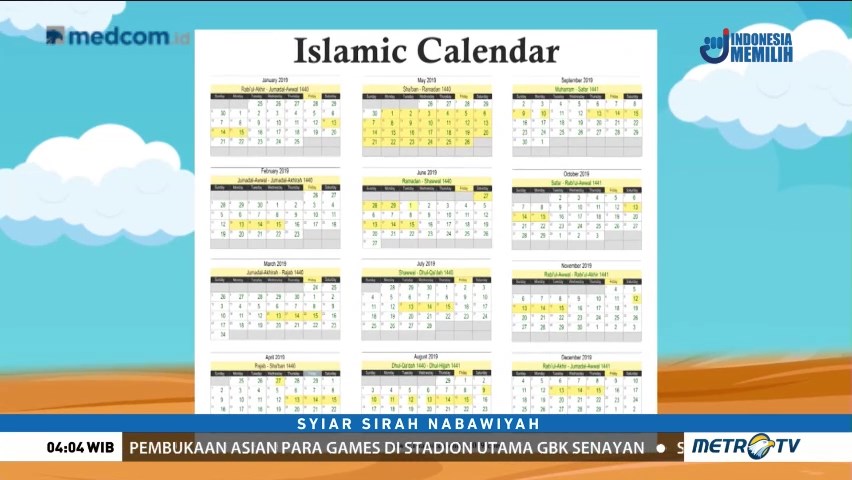 Syiar Sirah Nabawiyah: Sejarah Kalender Hijriah (1)