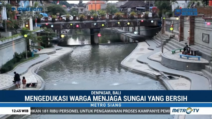 Pesona Keindahan Sungai Tukad Badung di Denpasar