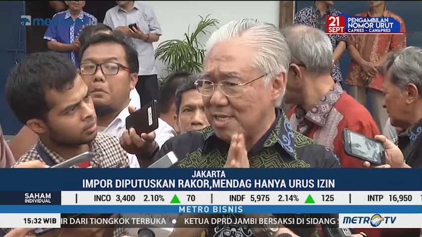 Mendag Tegaskan Impor Beras Diputuskan dalam Rakor