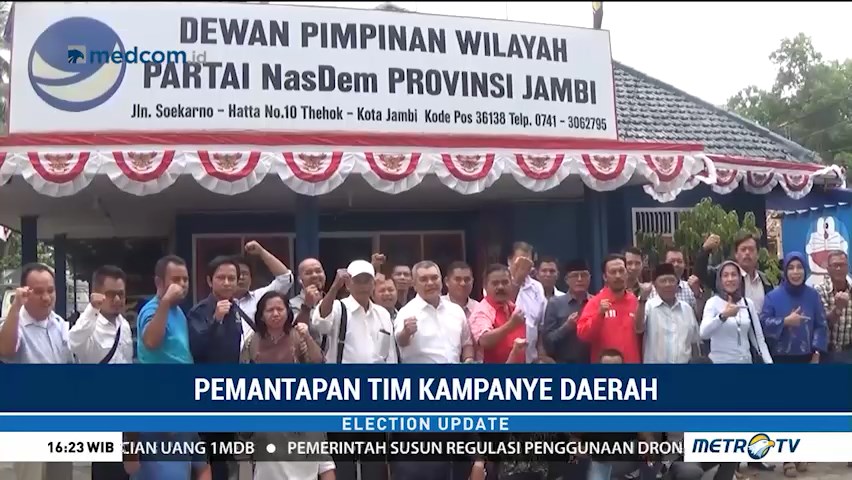 Pemantapan Tim Kampanye Jokowi-Ma'ruf di Daerah