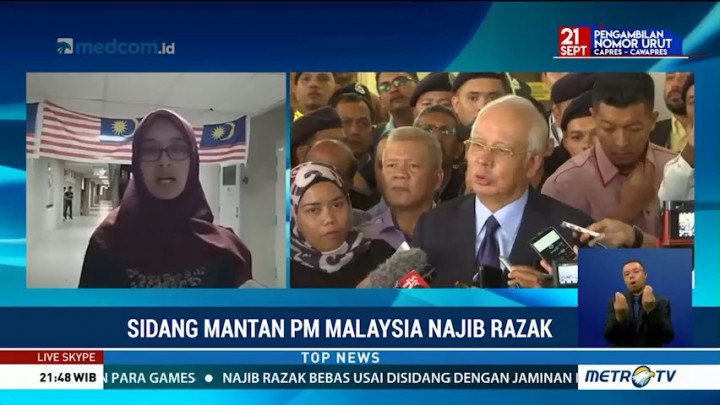 Najib Razak Dijerat 25 Dakwaan Korupsi dan Pencucian Uang