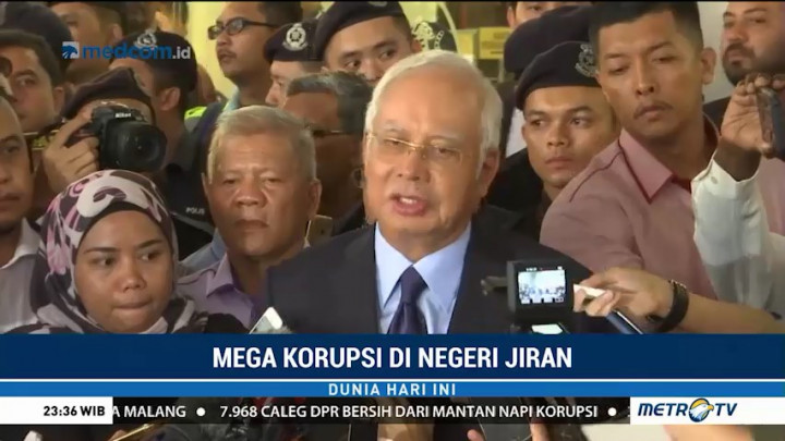 Najib Razak Bebas dengan Jaminan Rp12,5 Miliar