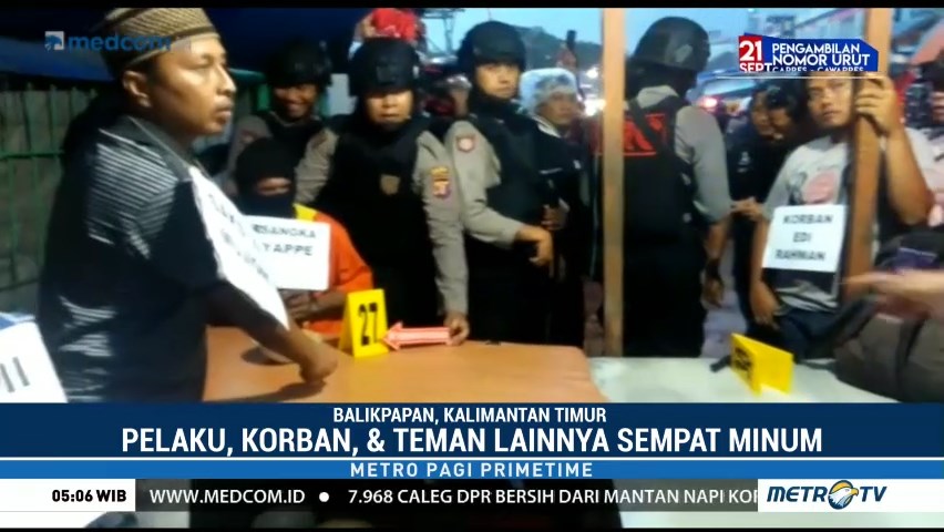 Polisi Prarekonstruksi Kasus Pembunuhan Bacaleg Partai Berkarya